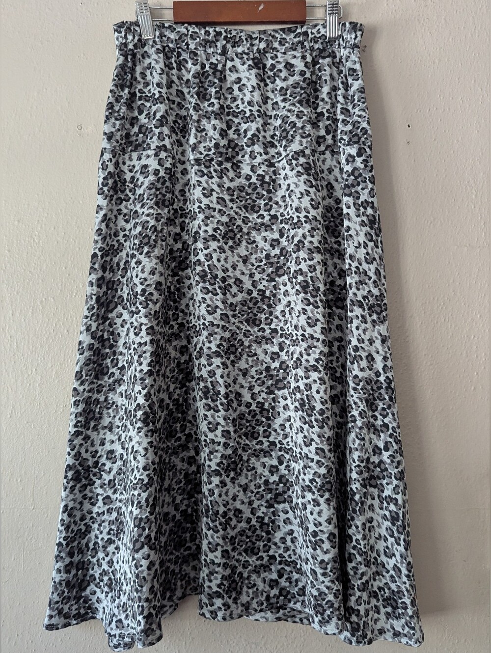 Status by Chenault Animal Print Slip Skirt Size Small
